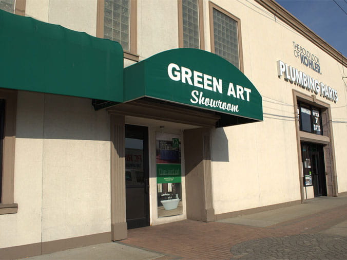 Green Art Plumbing Supply Freeport NY front entrance