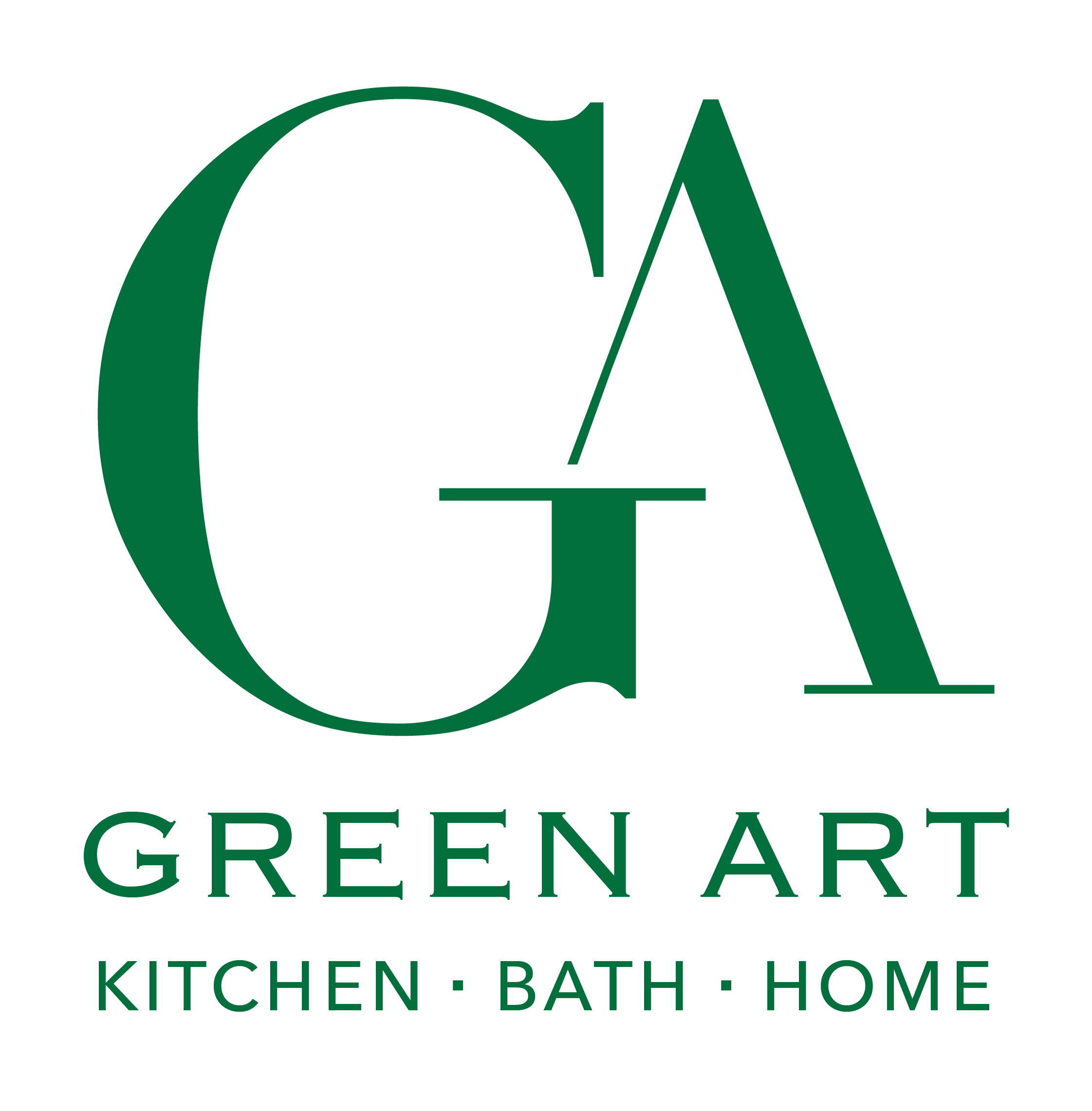 Green Art Supply logo green